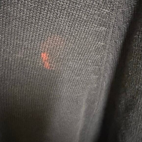 Daisy Fuentes Gray Long Maxi Cardigan Tie Front Size Large - Picture 7 of 7